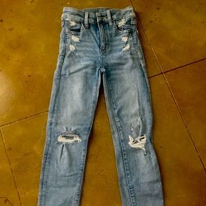 American Eagle Next Level Stretch Jeans size 000 regular. New without tags